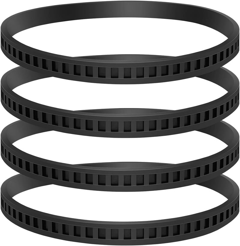 Thaekuns 650721-00 Bandsaw Rubber Tires for Dewalt- High-Grip Durable Replacement, Fits for POWERTEC/WEN Band Saws, Anti-Slip Design (4 Pack) - Image 1